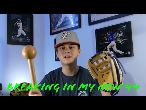 How to Break-In a Baseball Glove the CORRECT Way | Truman Lee