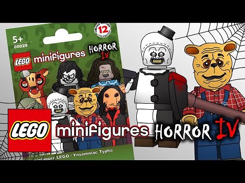 LEGO Horror Collection Part 4 Complete Collection (Halloween Special) || Custom Minifigures