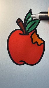 Bite Apple 🍎 Asmr Colouring #iyvonnemikeart #iyvonnearmy #trendingreel #asmrvideo #ShareThePost #asmrsounds #thankyou #love #virals #trend #artist #art #Amazing | iYvonne Mike Art