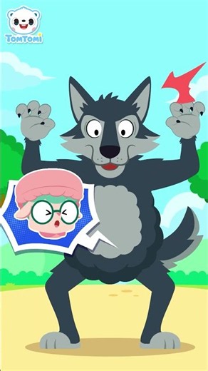 😱Why Is Grandma's Mouth So Big?! | Little Red Riding Hood and the Wolf | Kids Songs | #TOMTOMI