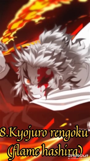 Top Anime character||all hashira||anime #shorts