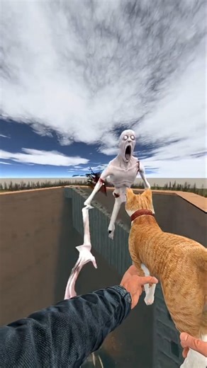 SCP-096 vs 1000 C4 Explosives! 😱💥 #Explosion #Maze #Shorts #Sandbox