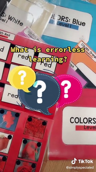 Errorless Learning: Build Independence and Confidence