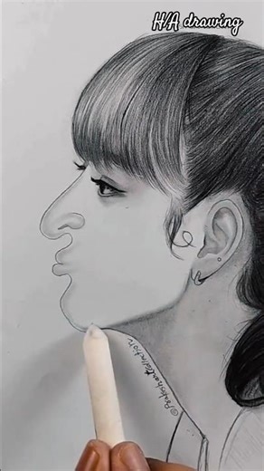 How to draw face with pencil ✏️#sketch#art#tutorial#sigma#bignner#face#drawing