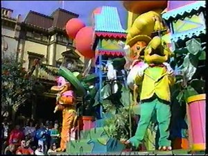 Disney World Parades Fantasy On Parade (Christmas) and Surprise Celebration 1991 Part 4