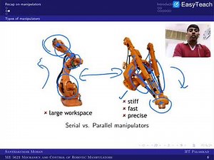 Robotic Manipulators: Lecture 1 (Introduction to Robot Mechanics)