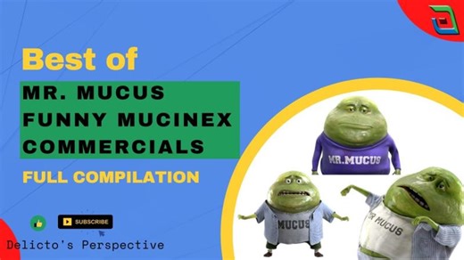 Best of Mr. Mucus Funny Mucinex Commercials (Compilation) | Mahmoud Abd Elghany,Marketer, MBA