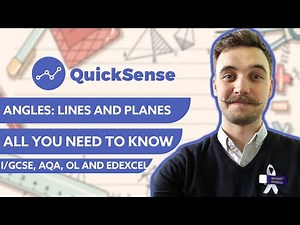 Angles between lines and planes | GCSE & IGCSE Maths | AQA, Edexcel, CIE, OCR and O Levels