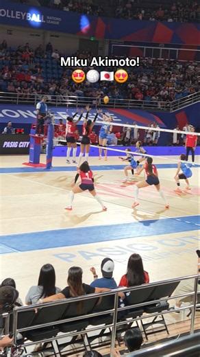 Miku Akimoto scores!👏🏐🤩🇯🇵😍 #japan #volleyball #vnl #sports #shorts #foryou #fyp