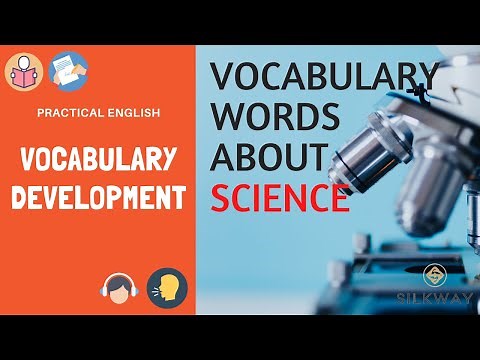 VOCABULARY WORDS ABOUT SCIENCE