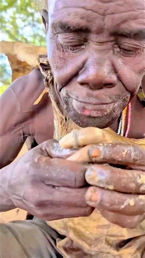Watch How Food Is Made in Rural Africa.#shortvideo #bowandarrow