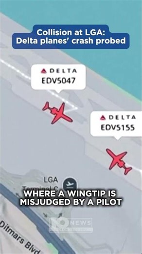 Collision at LGA: Delta planes' crash probed