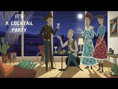 60’s Atomic Cocktail Lounge Music | A Night of Sparkling Cocktails: Upbeat & Joyful Swing