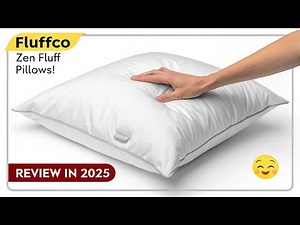 FluffCo Down & Feather Pillow Review