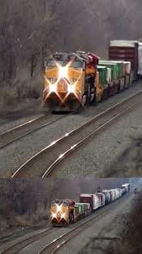 Union Pacific and KCS engine's power manifest freight train part one