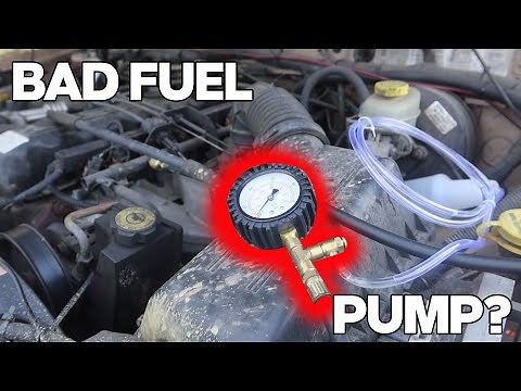 How To Do A Fuel Pressure Test Jeep Cherokee