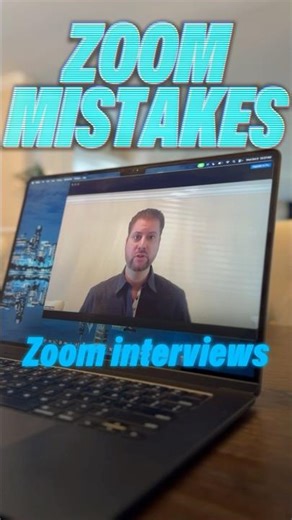 Properly Prep for your Zoom Interview! Subscribe for my Career Hacks! #interview #zoom #tips #jobs