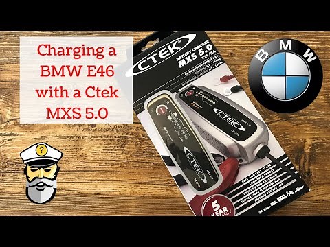 Using a CTEK Battery Charger on a BMW E46