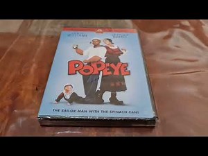 Walt Disney'S Popeye (1980) First Edition On DVD From The Year 2003 New And Sealed American Edition