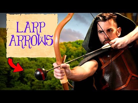 Making LARP Foam Arrows
