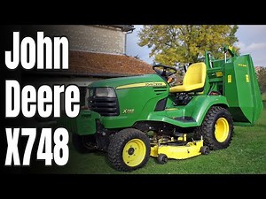 John Deere X748 Diesel 4x4.