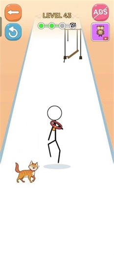 Through the Wall Level 43 #weegoon #viralshortsgame #shortreelviral