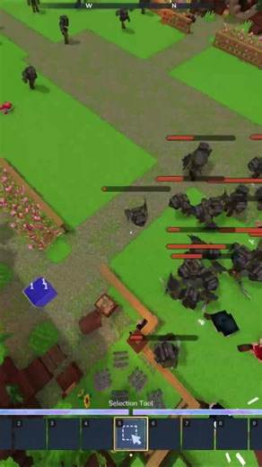 1 Hobbit VS 100 Orków #hytale #mod #lordoftherings #hobbit