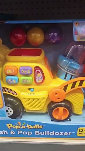 pop a balls bulldozer #vtech #satisfying #interactivelearning #youtube