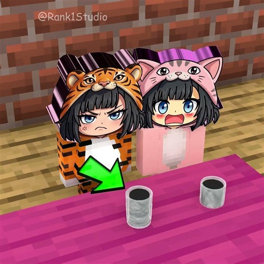 Gugugaga Tiger teases Gugugaga Cat and the ending! 😁😂