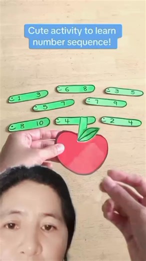 DIY for Number Sequence 💖 #teacherlynsblog #fbreelsfypシ゚ #educational #learningisfun #fbreelsfypシ゚viralfbreelsfypシ゚viral | Teacher Lyn's Blog
