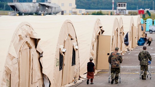 Große Impfaktion auf US-Stützpunkt Ramstein gestartet