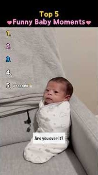Baby Feels Awkward🤣 (Top 5 Funny Baby Moments)
