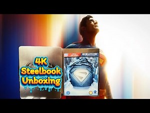 4K Steelbook Unboxing Superman #superman #jamesgunn #dc