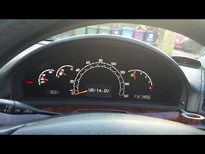 Old 2002ish Mercedes S-class W220 tips and tricks