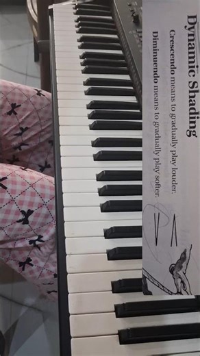 How to play Dynamics on piano # Crescendo and Diminnuendo #piano #classicalmusic #pianotutorial