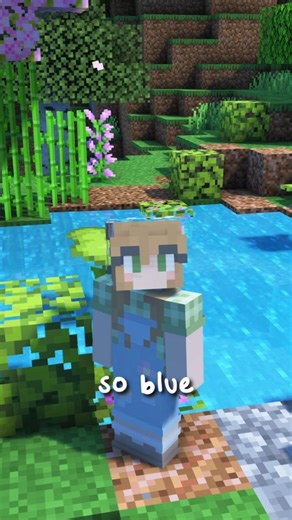 SparkleEgg on Instagram: "How I get my water so blue in Minecraft with bsl shaders! ***Things to change*** WATER ➡️ Water Texture Mode: Tinted Vanilla ➡️ Water Alpha Mode: Vanilla COLOR ➡️ Red: 44 ➡️ Green: 200 ➡️ Intensity: 0.75 ANIMATION SPEED ➡️ Water: 0.25 #minecraft #minecraftshaders #aestheticminecraft"