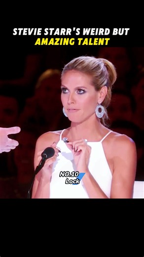 Stevie Starr’s weird but amazing talent. #AGT #performance #steviestarr #amazing #fyp