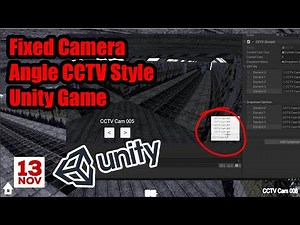 How to add dropdown menu options / items by script in Unity | CCTV Style Game Part 6