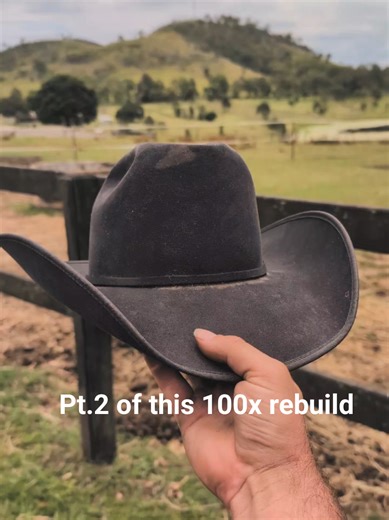 Stunning 100X Beaver Hat Rebuild Part 2