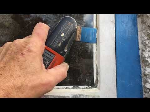 Handyman Tips DIY window putty removal TOOL /Blade