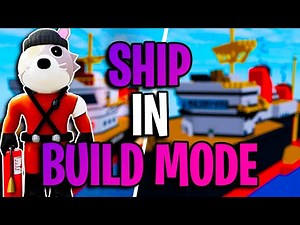 We Recreated SHIP CHAPTER 8 In Piggy Build Mode!!!