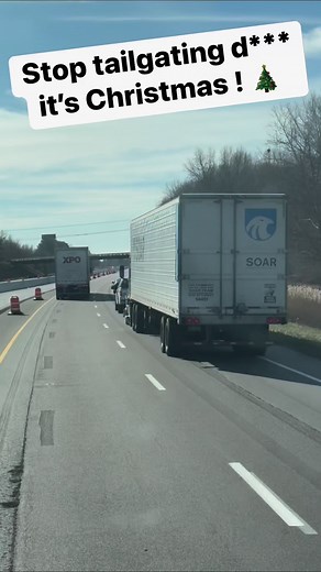 11K views · 117 reactions | Stop #tailgating ****driver! Even the car you’re tailgating knows what stopping & following distance are!! It’s Christmas be generous with the road. #truckdriver #OTR #OTRDriver #boneheads #DriveSafe #drivers #notsafe #unsafe #recklessdriving #reckless #follwing #christmas2023iscoming | Pinay Trucker Girl USA | Facebook