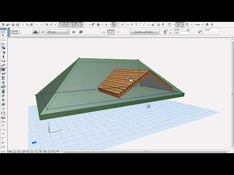ArchiCAD 15 - 19. Dach mit Dach verbinden