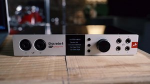 Antelope Audio Discrete 4 Pro Synergy Core Desktop 14x20 Audio Interface - Thunderbolt 3 & USB 2.0 4 Channel Microphone Preamp Recording, Streaming Studio Audio Interface w/Onboard Real-Time Effects