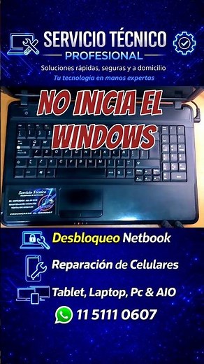 Windows won't start? Here's how to fix it. #repair #notebook
