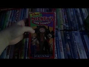 My Disney Sing Along Songs VHS Collection Fall 2021 Edition