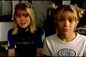 Папаша с афиши Billboard Dad 1998 Сёстры Олсен