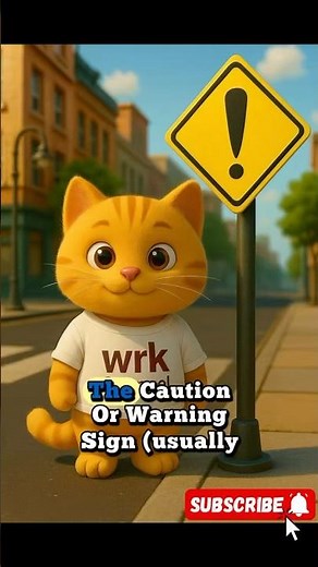 Caution Sign #shorts #trafficsign