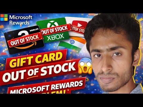 Microsoft Rewards Out of stock | Microsoft reward New Update | Microsoft
