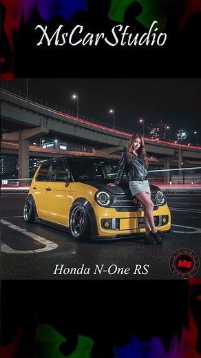 Honda N-ONE RS Lowdown Custom JDM #honda #none #jdm #stancenation #hondanone #ai
